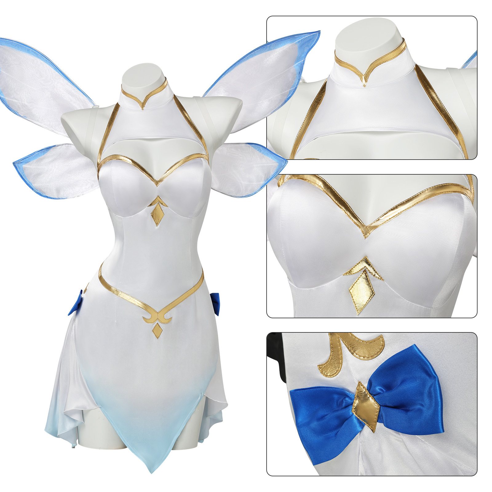 Re Zero Rem Wig - Disfraz de Cosplay de Anime Re:Zero