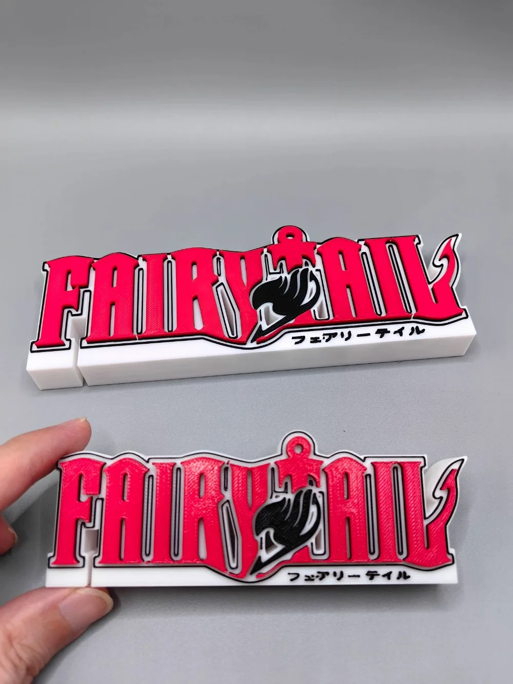 Anime Cosplay Title - Anime Fairy Tail modelo impreso en