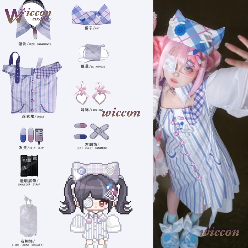 Anime Cosplay Ideas For Women - Ynot Infinity Nikki-Peluca de disfraz para