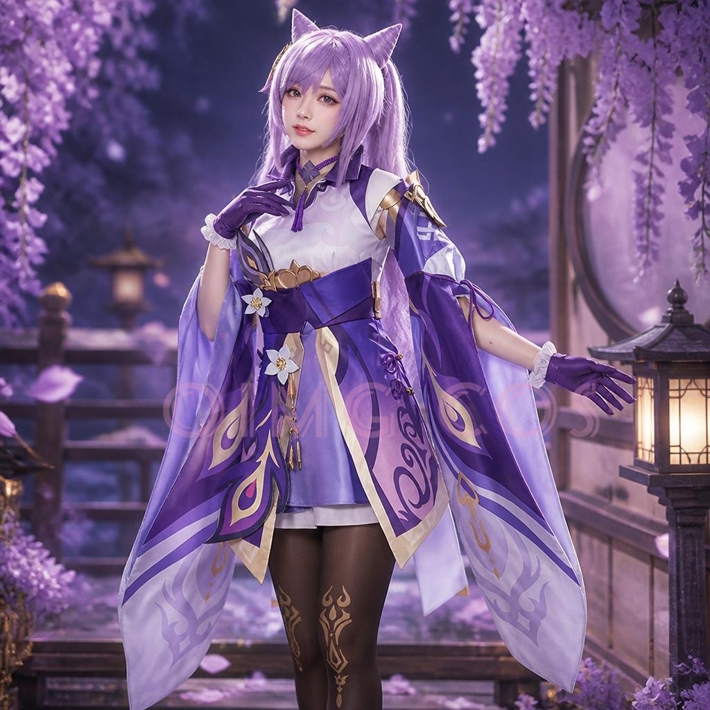 Anime Cosplay In Chinese - Disfraz de Cosplay de Keqing de