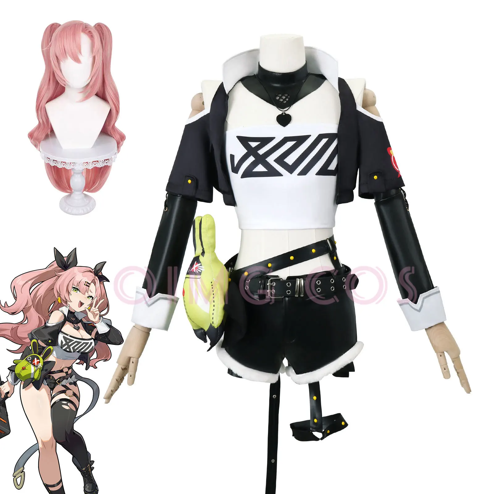 Anime Cosplay Mujer - Disfraz de Cosplay de Nicole Demara