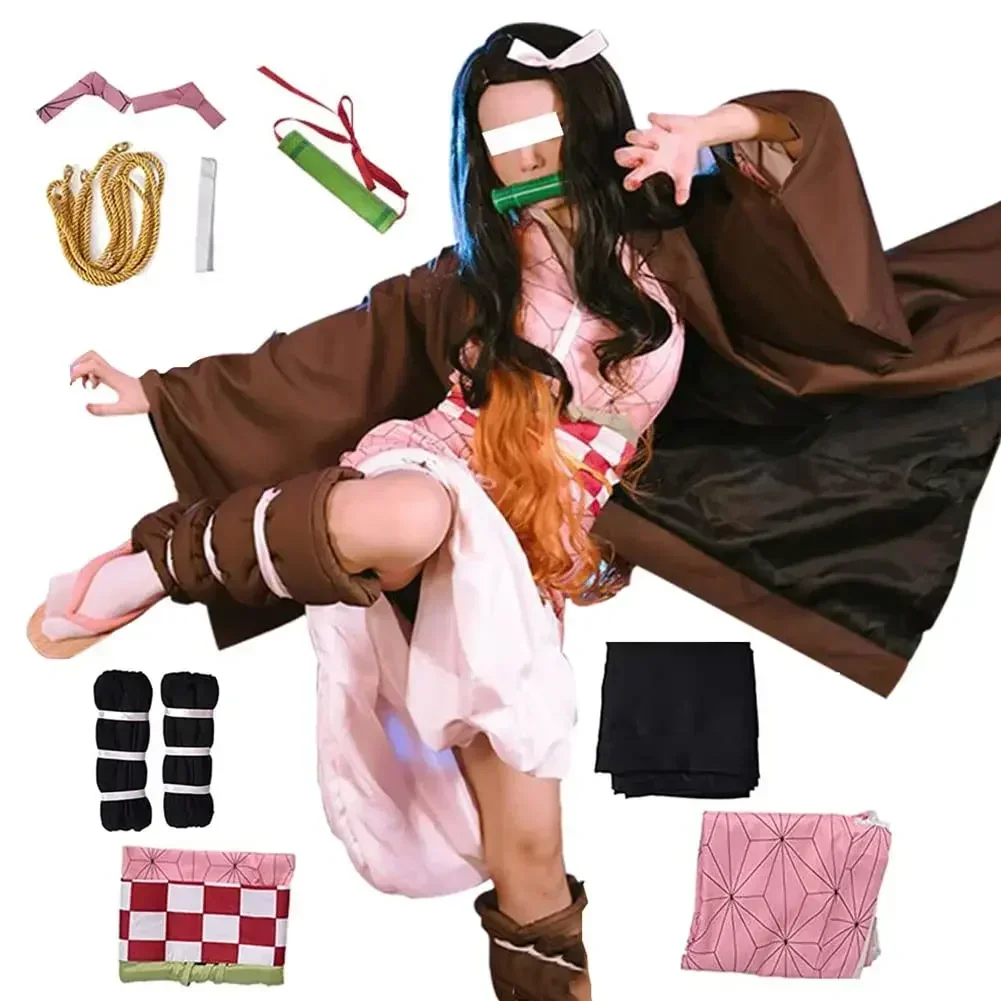 Anime Cosplay Nezuko - Nuevo Disfraz de Cosplay de Anime