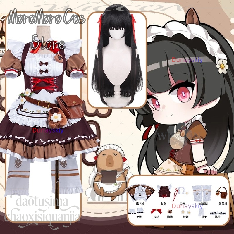 Anime Cosplay Cafe - Dunayskiy Wuthering Waves Cafe Cosplay Chisa
