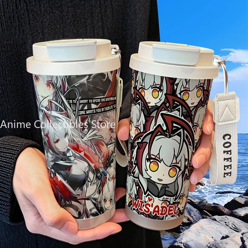 Anime Cosplay Cafe - Botella de agua creativa bonita de