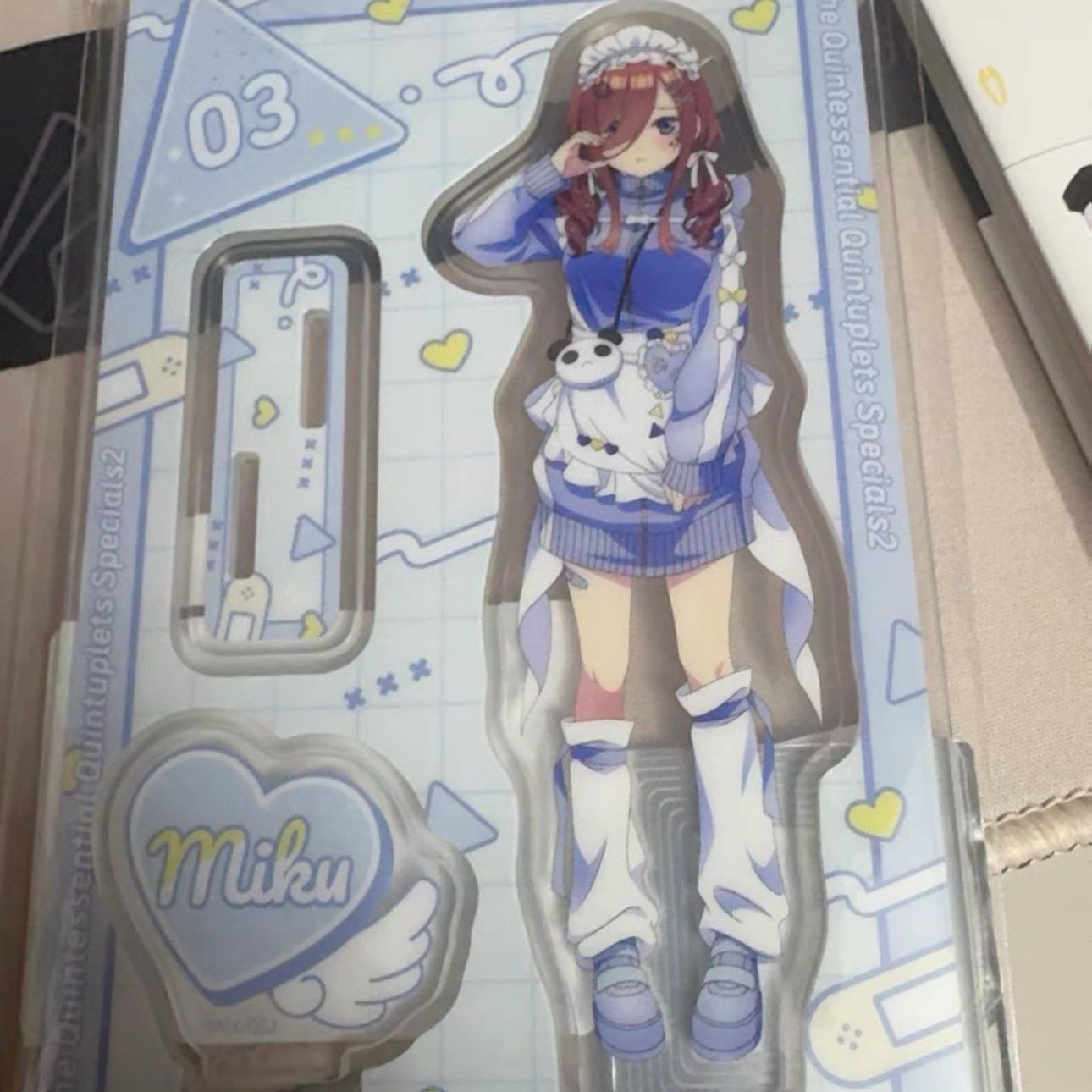 Quintuplets Anime Cosplay - Figura de Anime de Miku Nakano,