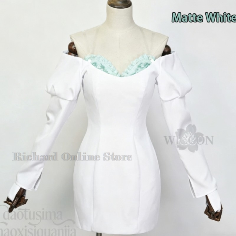 Anime Cosplay Online Store - Tienda en Línea Richard: Vestido Blanco