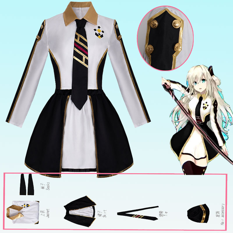 Anime Cosplay Mujer - Disfraz de Anime para mujer, traje