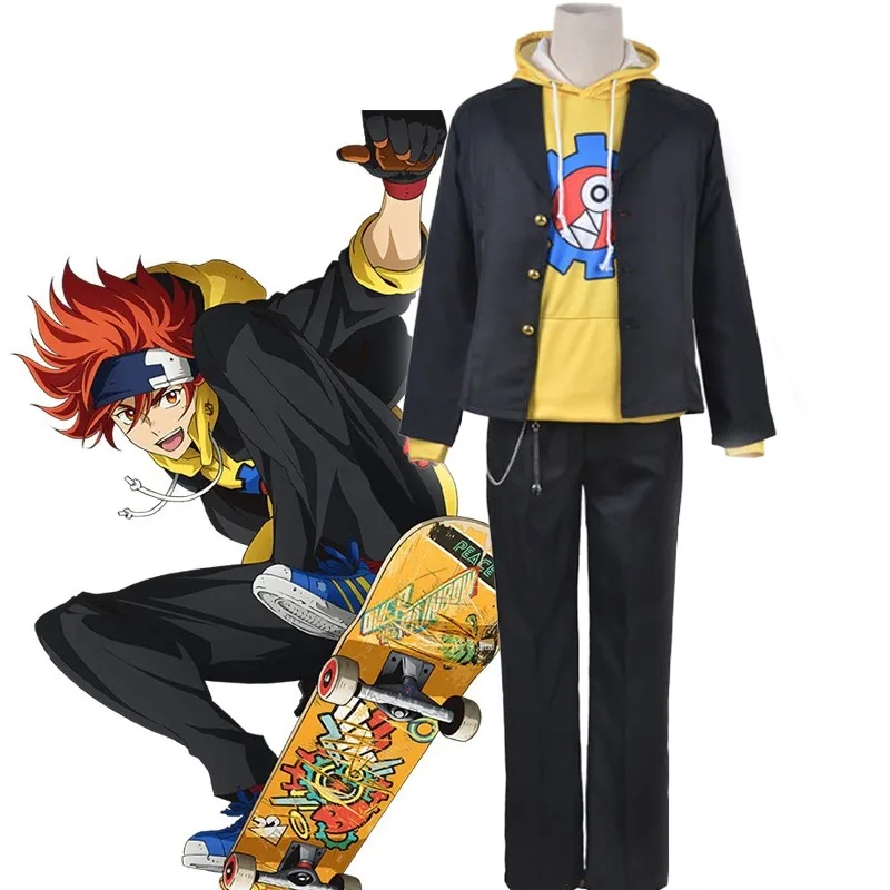 Anime Cosplay Outfit Girl - SK8 The Infinity Cosplay Reki Kyan