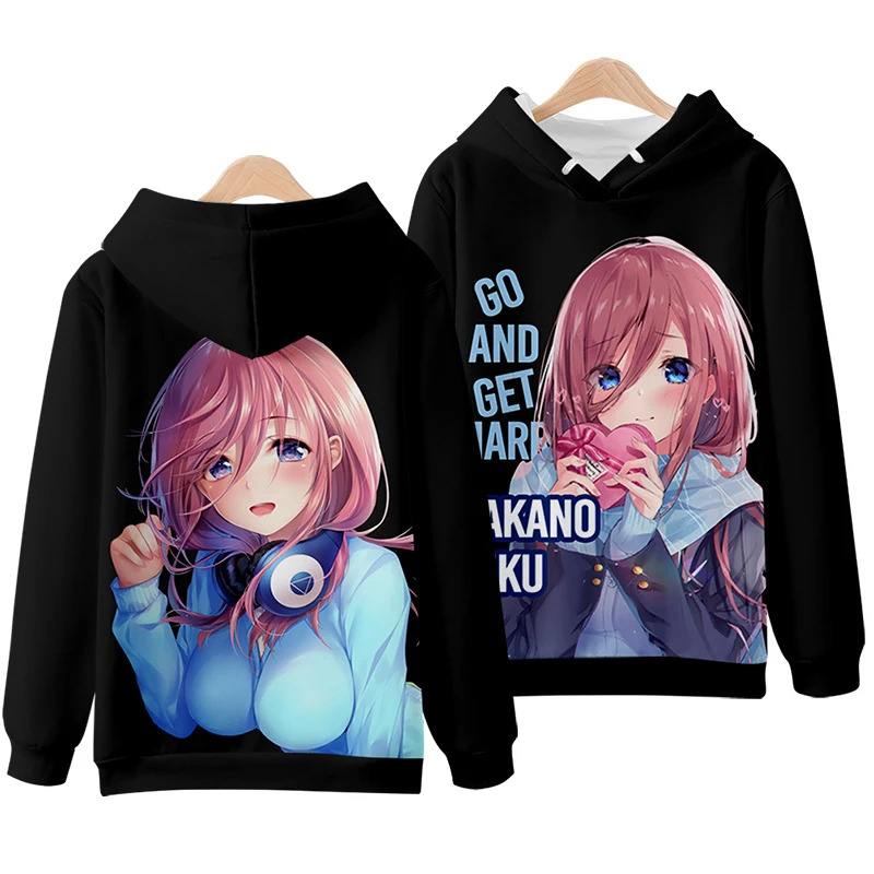 Quintuplets Anime Cosplay - Vivi 2025 sudaderas con capucha 3D