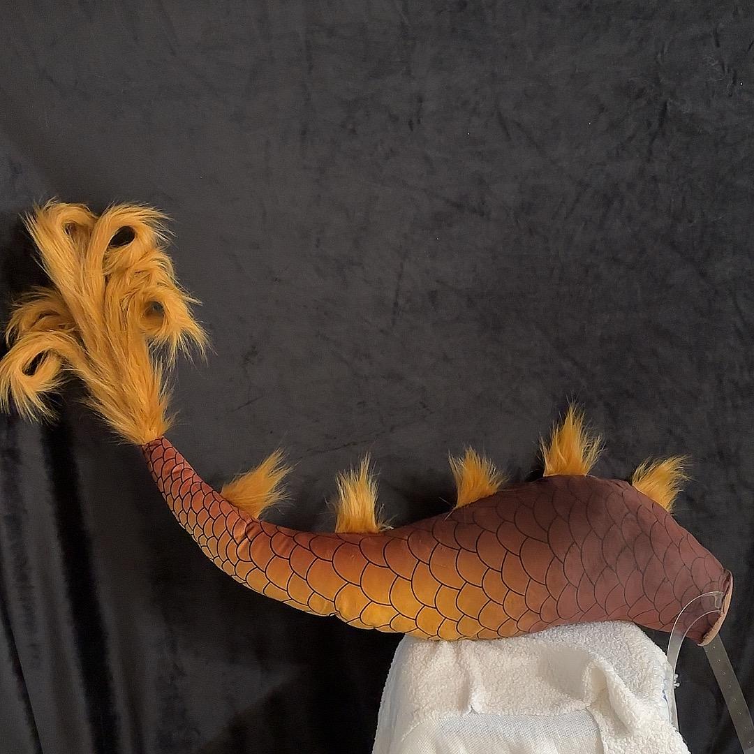 Anime Cosplay Title - Título: Genshin Impact Zhongli Morax Dragon