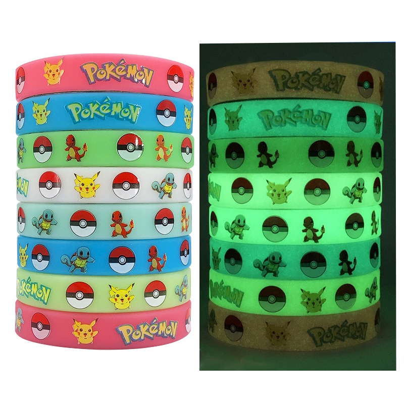 Anime Cosplay Pokemon - Pulsera luminosa de Pokémon, pulsera de