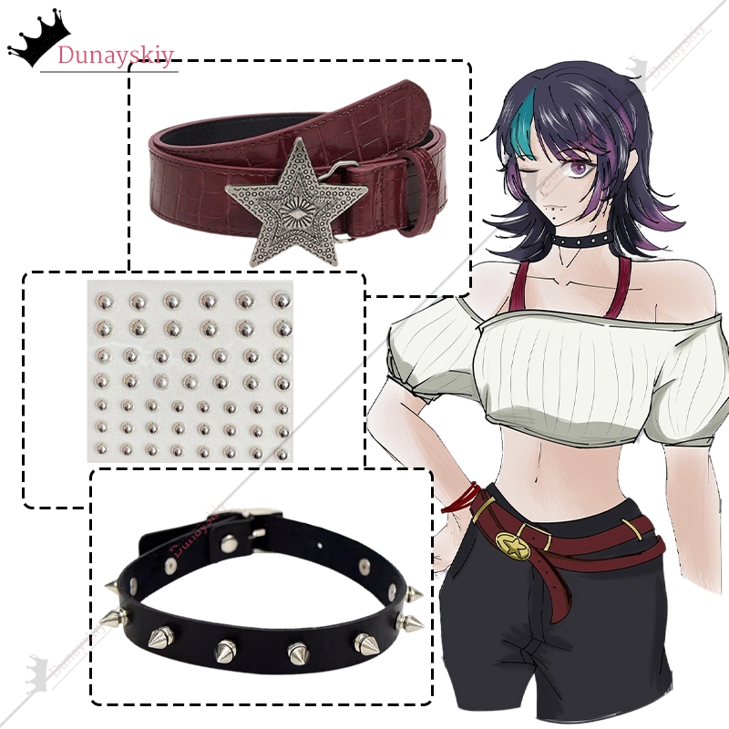 Cosplay Anime Jjk - Conjunto de Disfraz de Cosplay de
