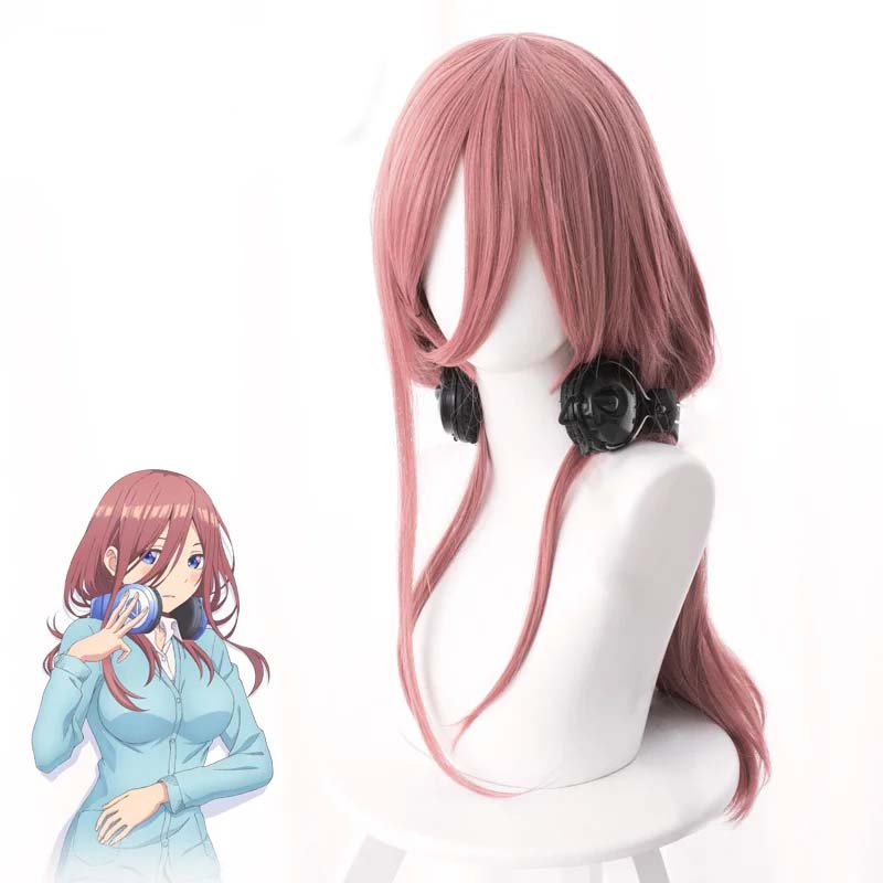 Quintuplets Anime Cosplay - Peluca de cosplay de anime resistente