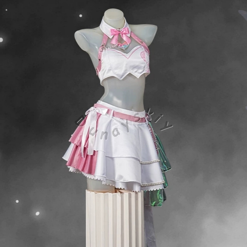 Disfraz de Cosplay de Aemeath  - Anime Cosplay Pink reseña y precio