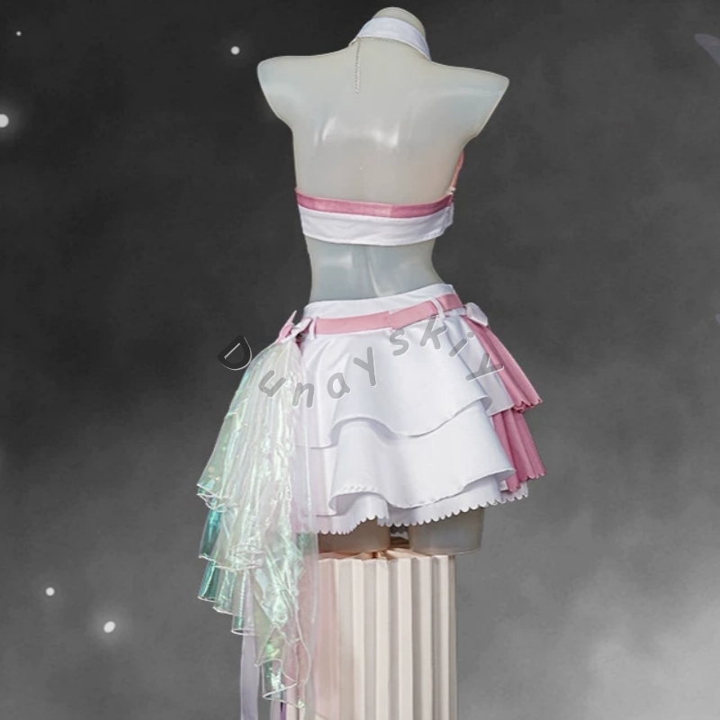 Disfraz de Cosplay de Aemeath  - Anime Cosplay Pink reseña y precio