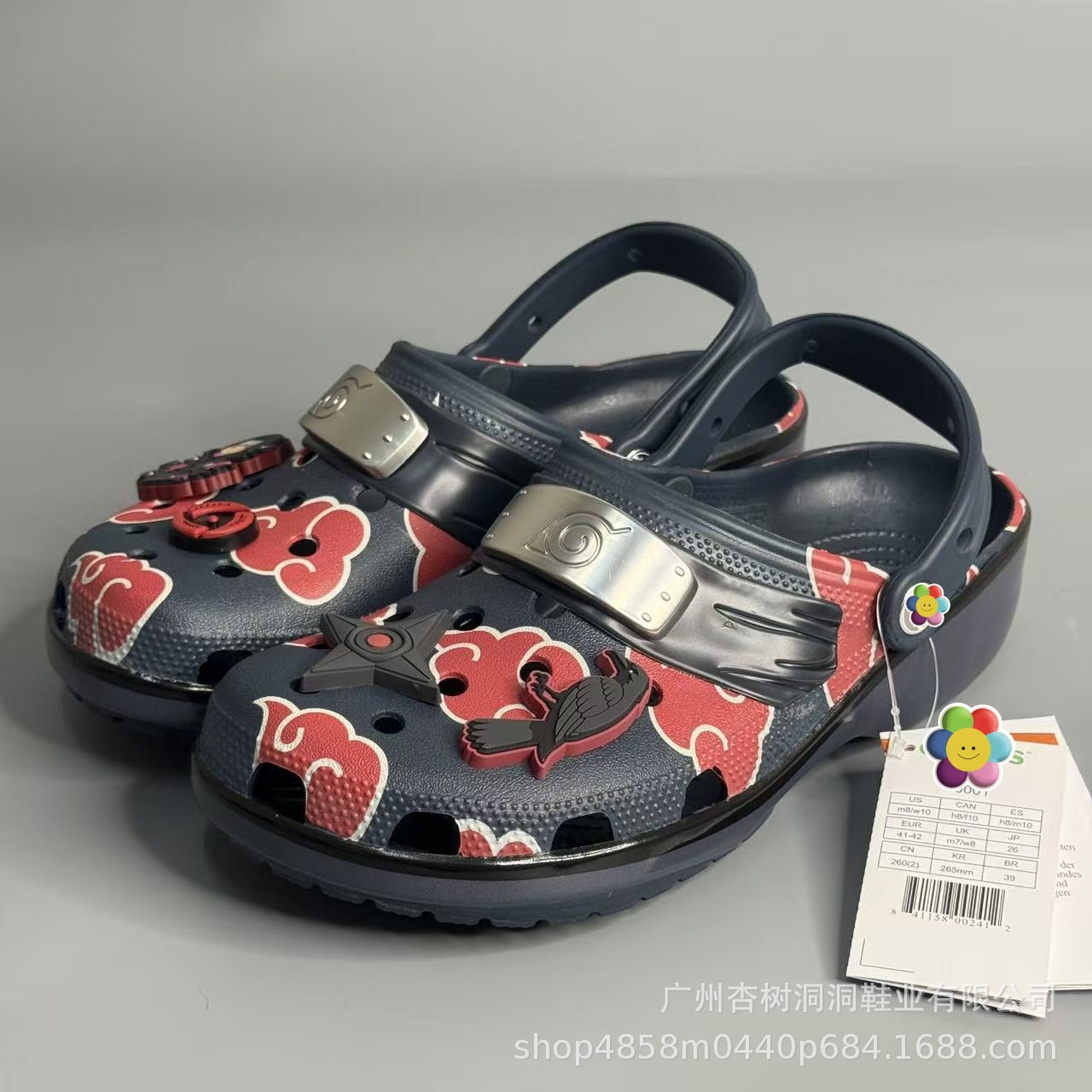 Sandalias Naruto Akatsuki Red  - Anime Cosplay Thick reseña y precio