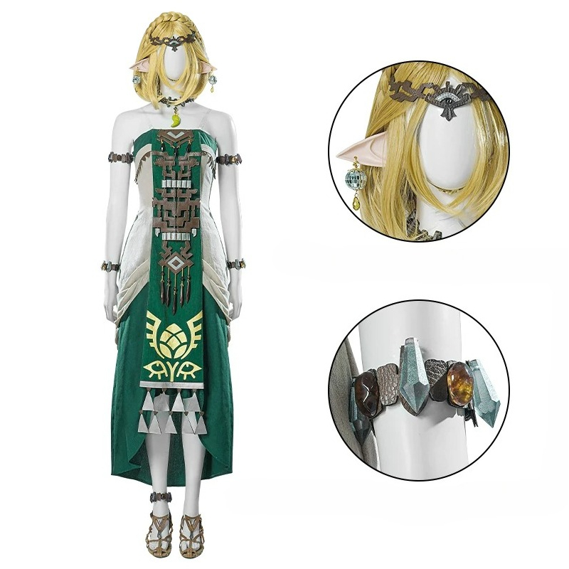 Disfraz de Zelda Princesa Verd - Anime Cosplay Mujer reseña y precio