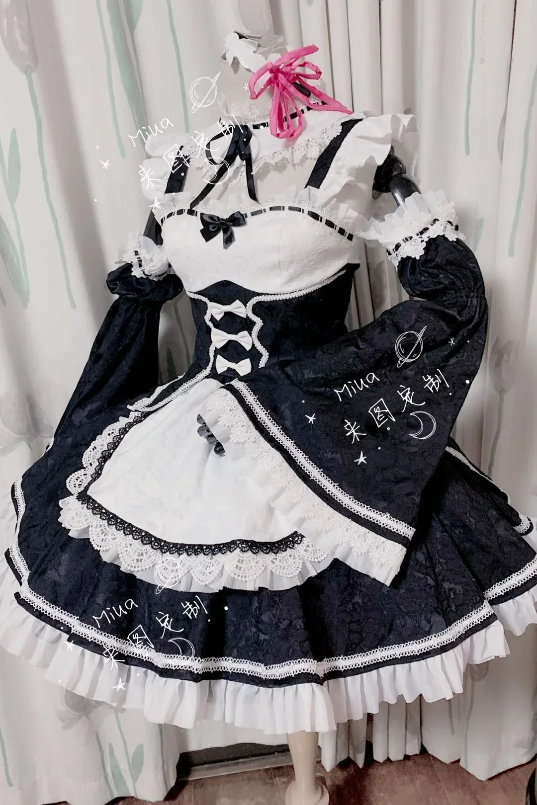 Nuevo disfraz de Anime Maid Re - Re Zero Rem Wig reseña y precio