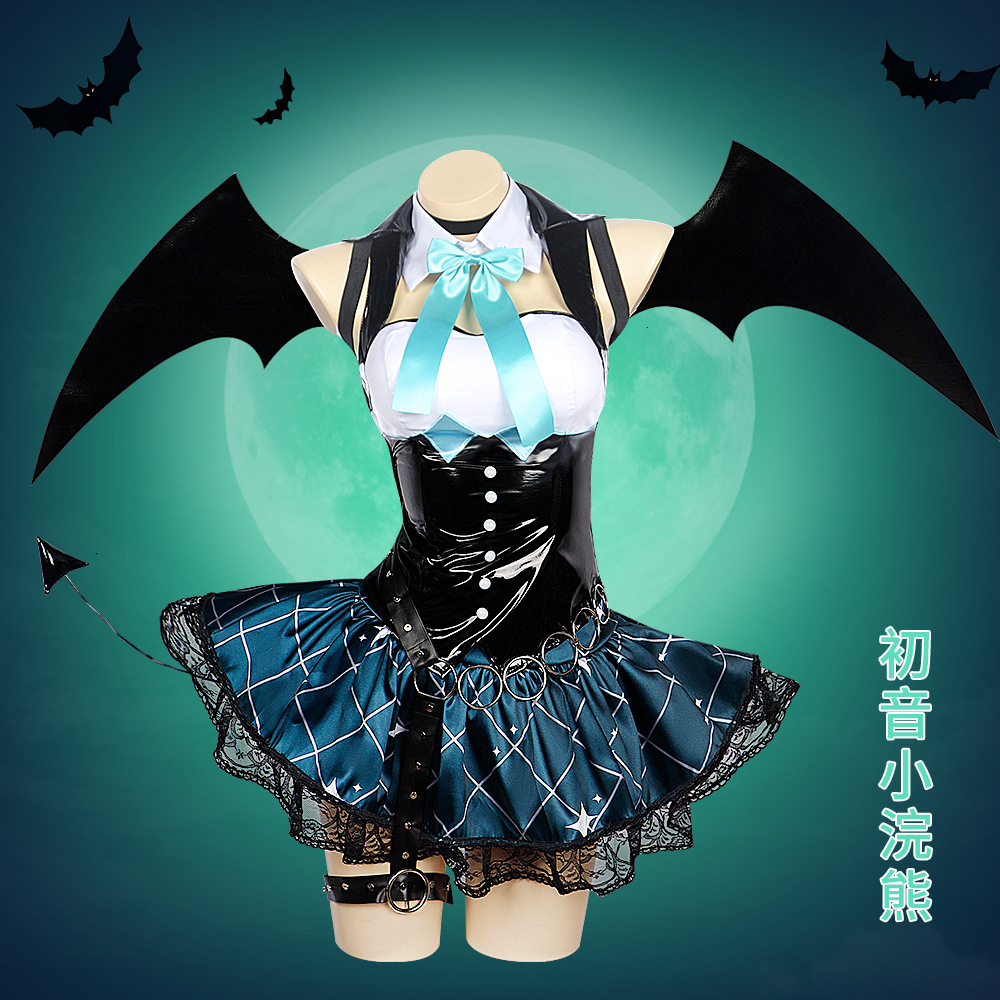 Disfraz de Cosplay Demon Miku  - Anime Cosplay Miku reseña y precio