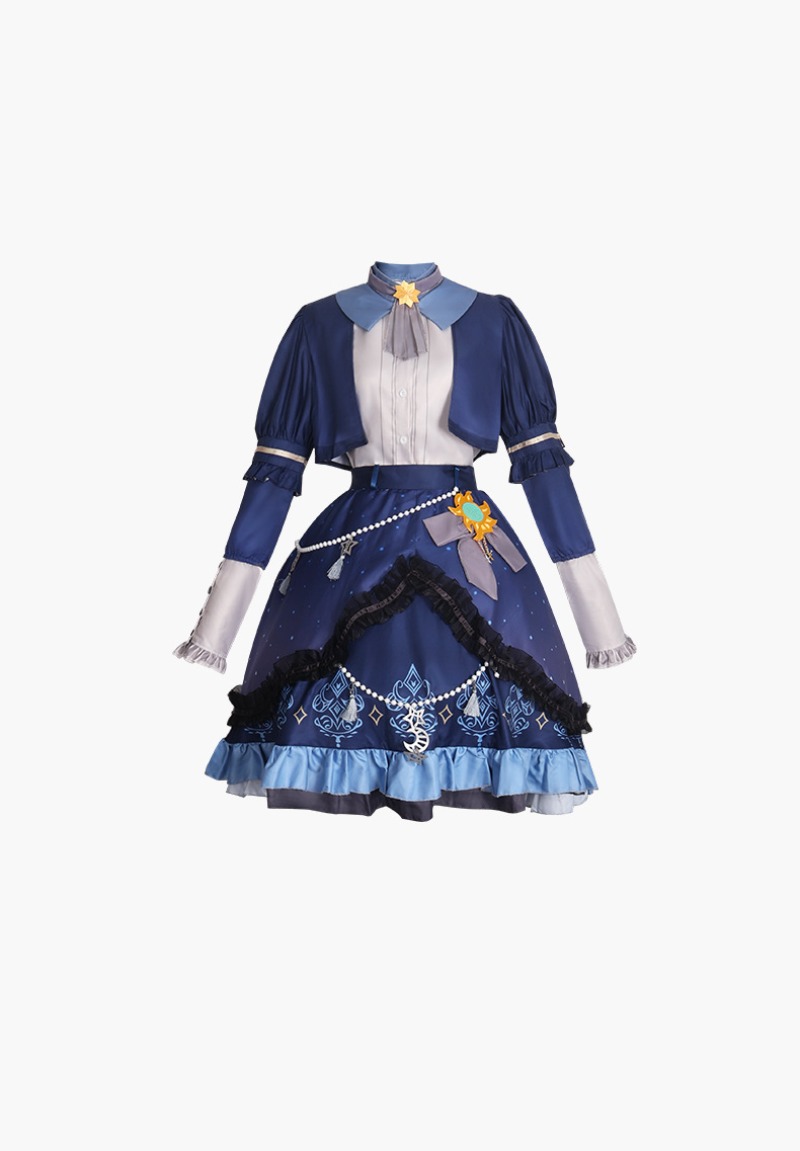 2025 PJSK vestido colorido de  - Anime Cosplay Mujer reseña y precio