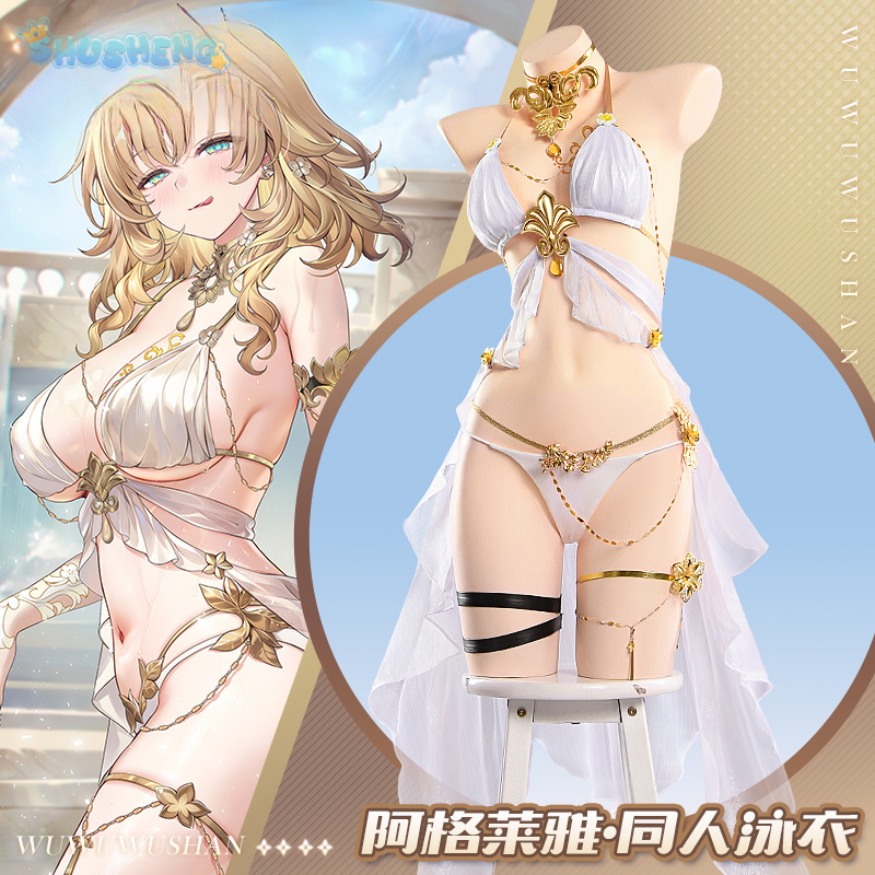 Traje de baño bikini sexy para - Anime Cosplay Dress reseña y precio
