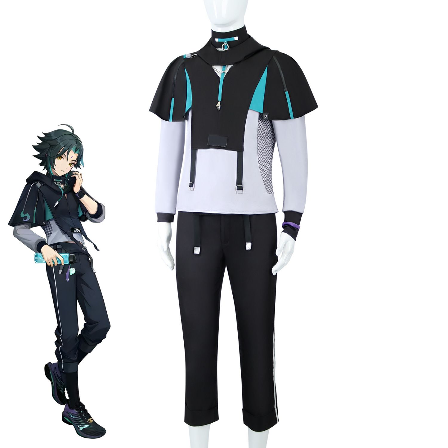 Disfraces de Halloween XIAO, r - Anime Cosplay Male reseña y precio