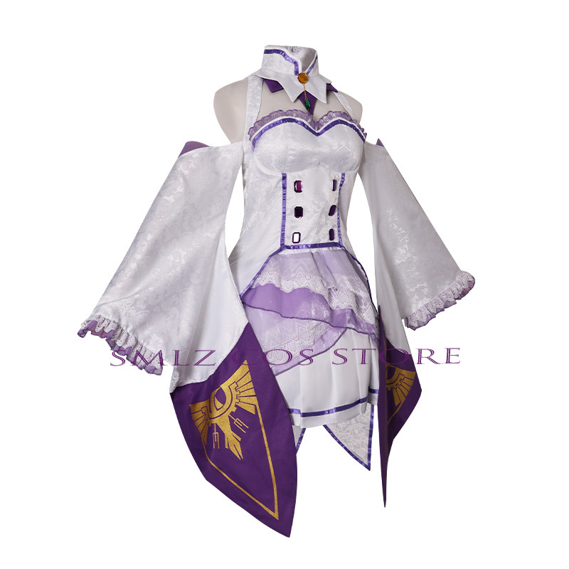 Disfraz de Emilia Cosplay Anim - Anime Cosplay Mujer reseña y precio