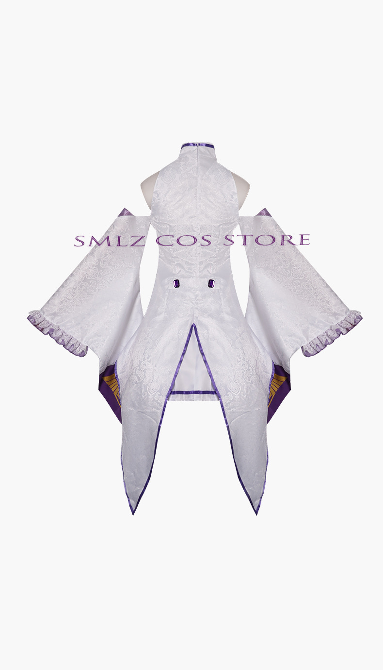 Disfraz de Emilia Cosplay Anim - Anime Cosplay Mujer reseña y precio