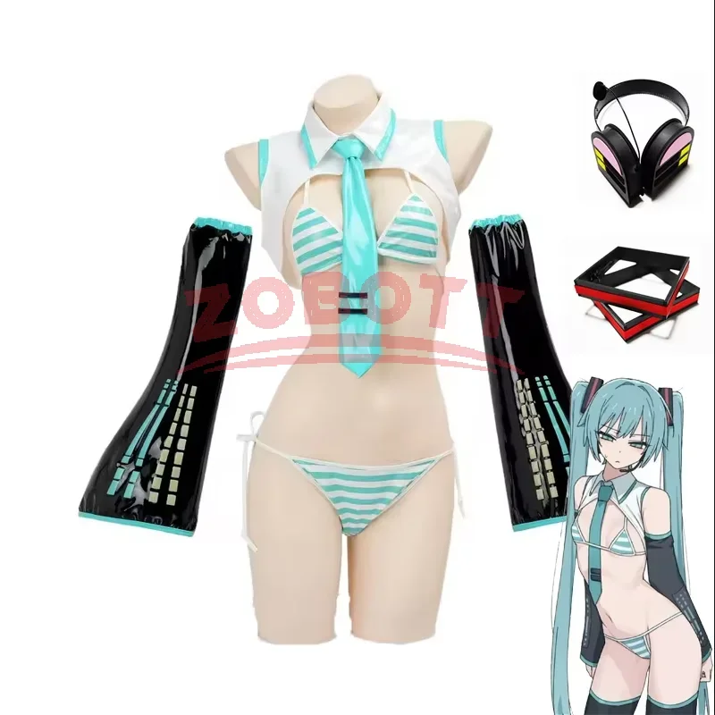 Disfraz de Cosplay de Anime Mi - Anime Cosplay Miku reseña y precio