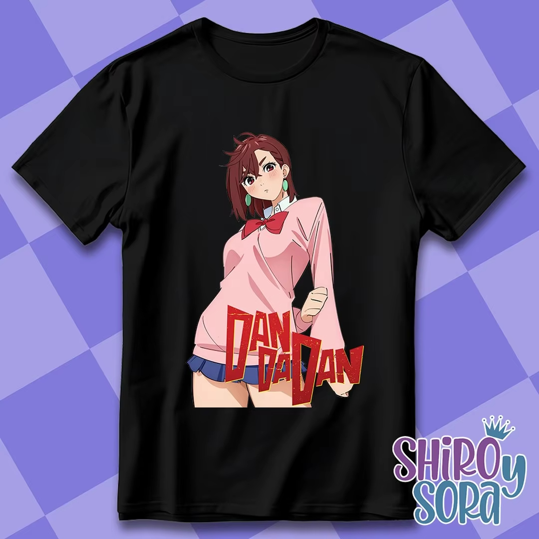 Camiseta Negra Oversize de Alg - Anime Cosplay Title reseña y precio