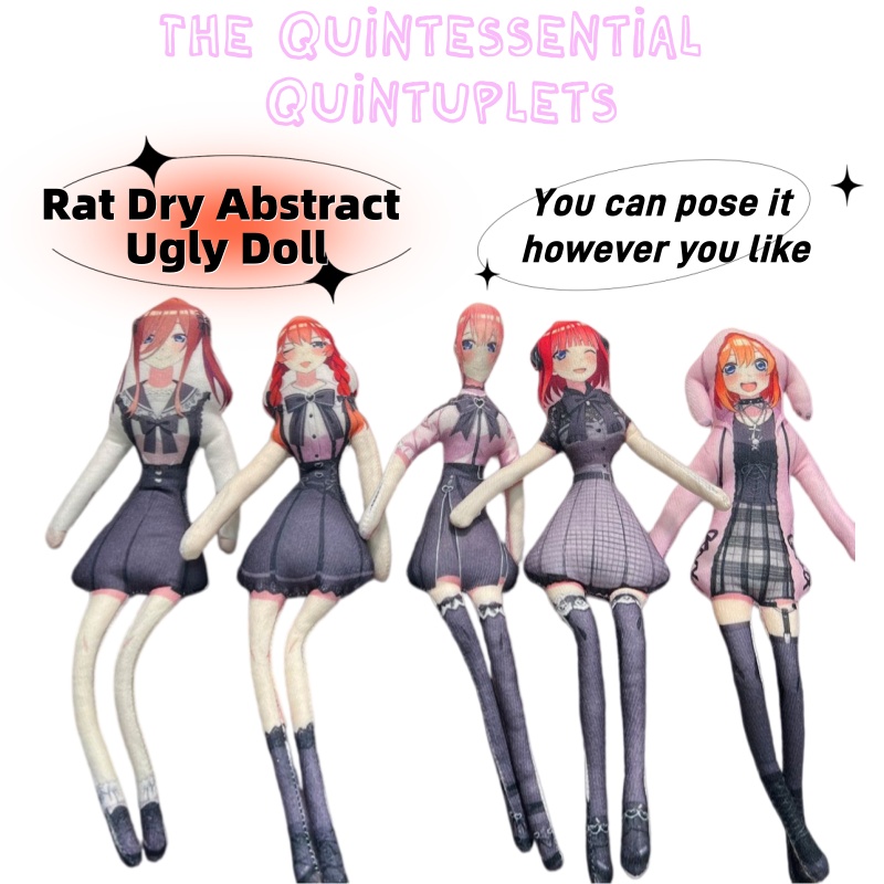 Muñeco de peluche abstracto de - Quintuplets Anime Cosplay reseña y precio