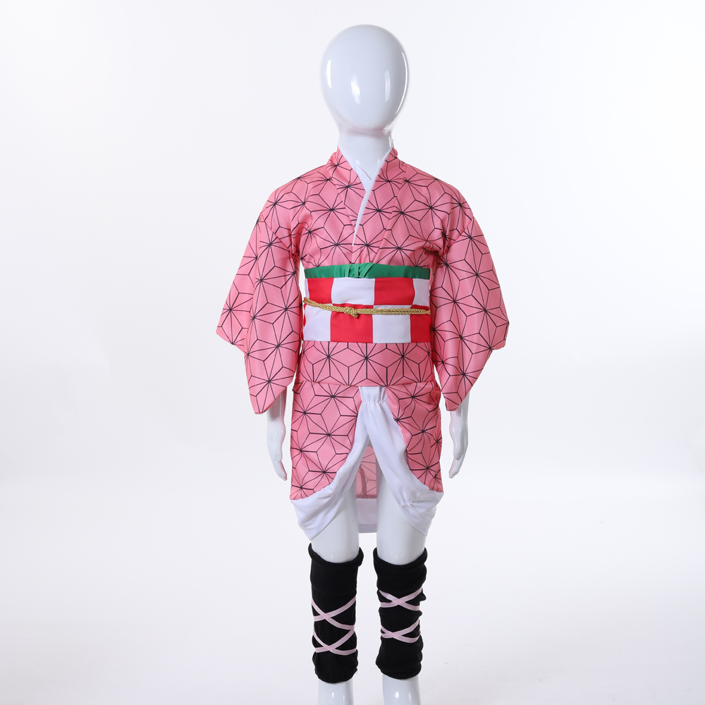 Conjunto completo de Cosplay d - Anime Cosplay Nezuko reseña y precio