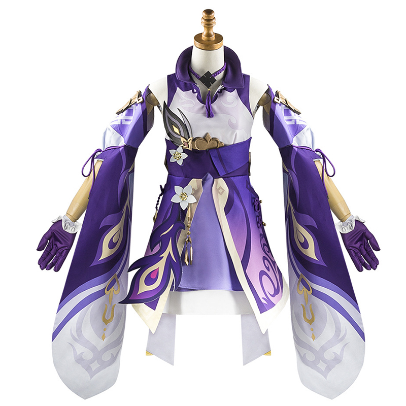 Disfraz de Cosplay de Keqing d - Anime Cosplay In Chinese reseña y precio