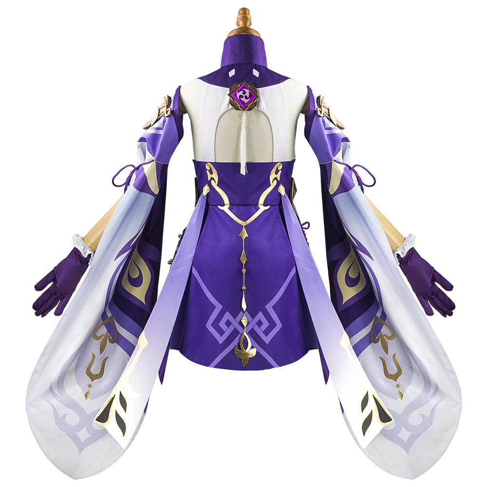 Disfraz de Cosplay de Keqing d - Anime Cosplay In Chinese reseña y precio