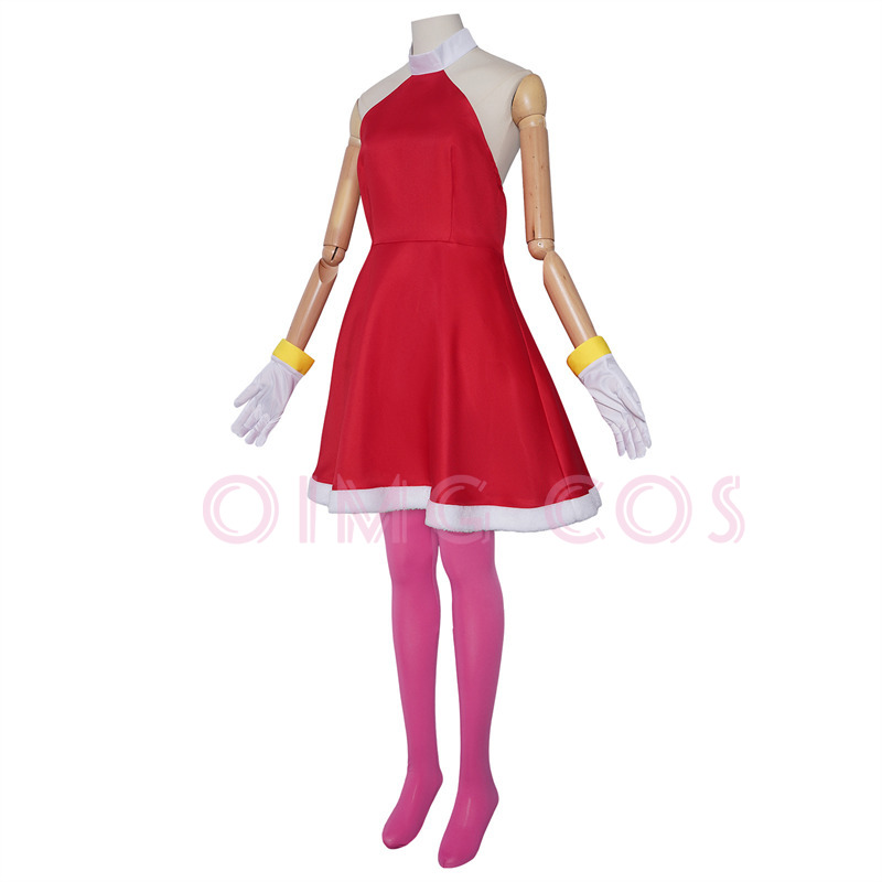 Disfraz de Cosplay de Amy Rose - Anime Cosplay Dress reseña y precio