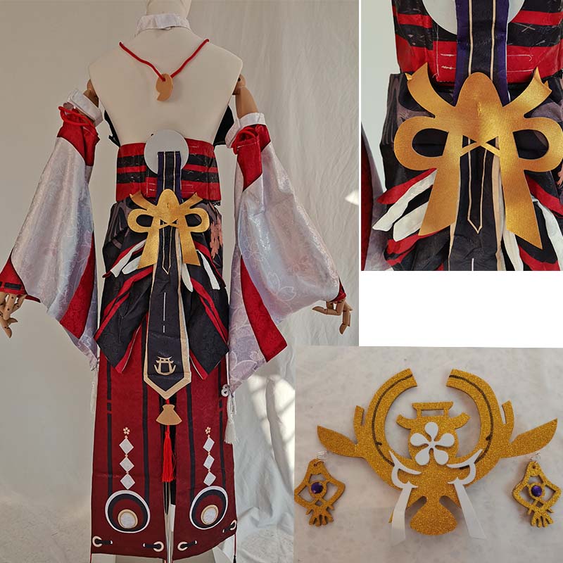 Yae Miko-Juego completo de pel - Cosplay Anime Yae Miko reseña y precio