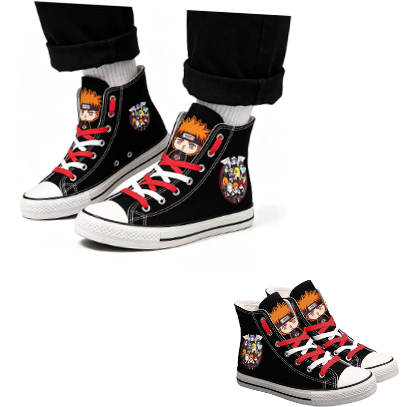 Zapatos de lona de caña alta N - Anime Cosplay Ideas For Women reseña y precio