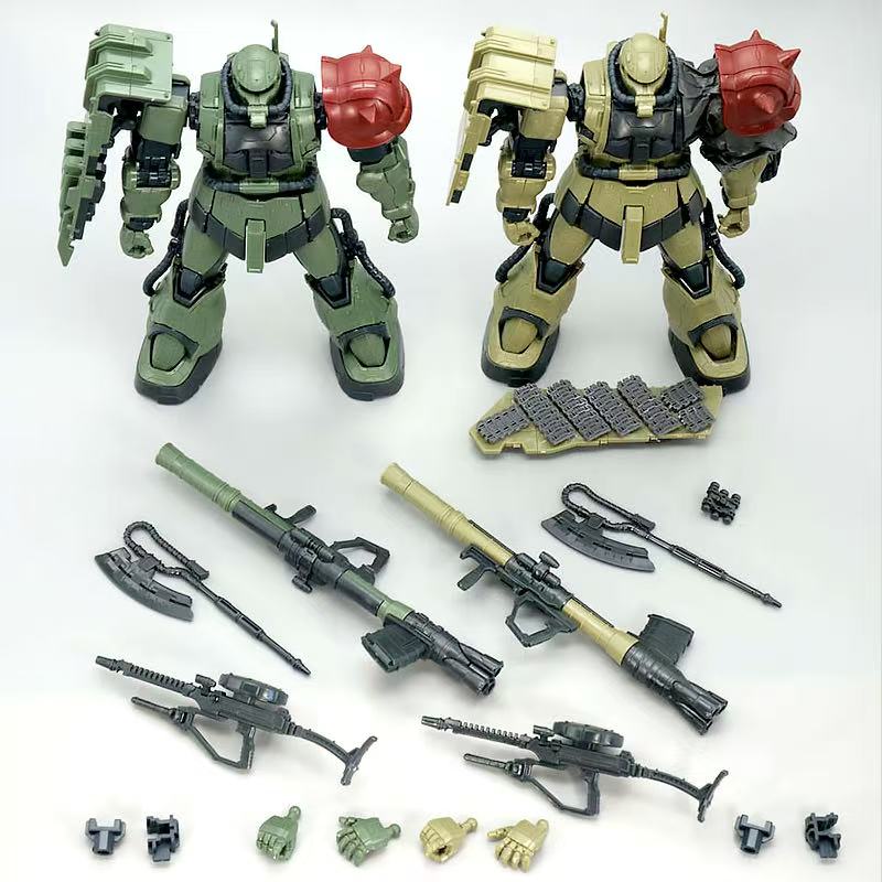 HG 1/144 Zaku II Tipo F LeSEAN - Bandai Gundam Rg reseña y precio