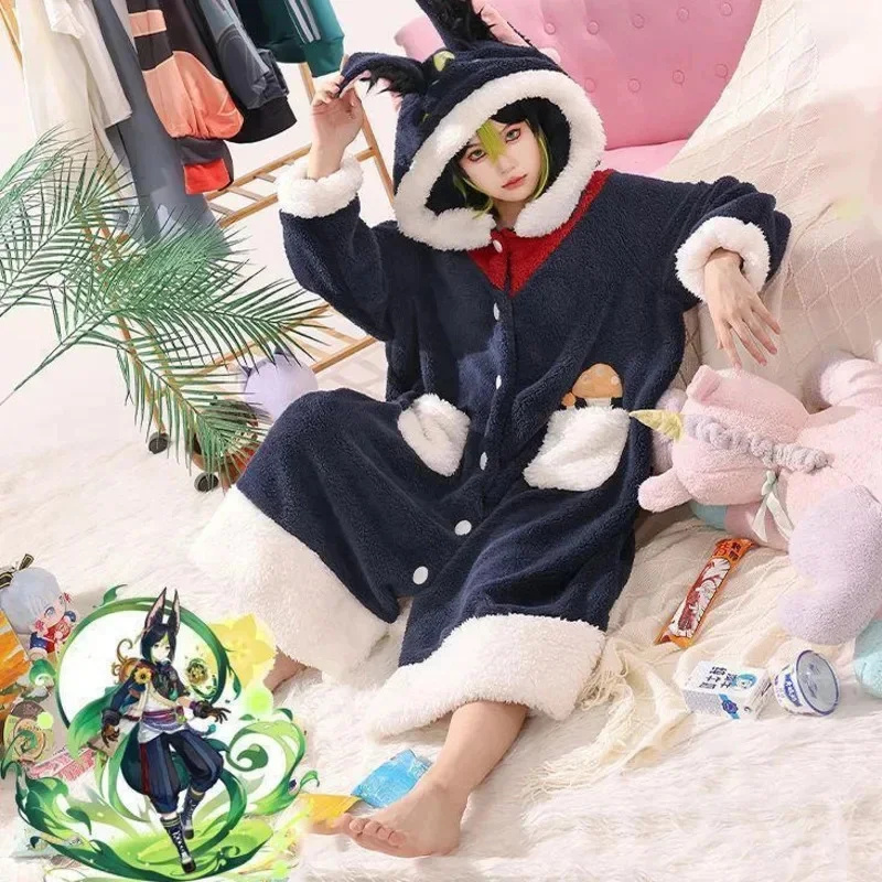 Genshin Impact-Pijama de Cospl - Anime Cosplay Thick reseña y precio