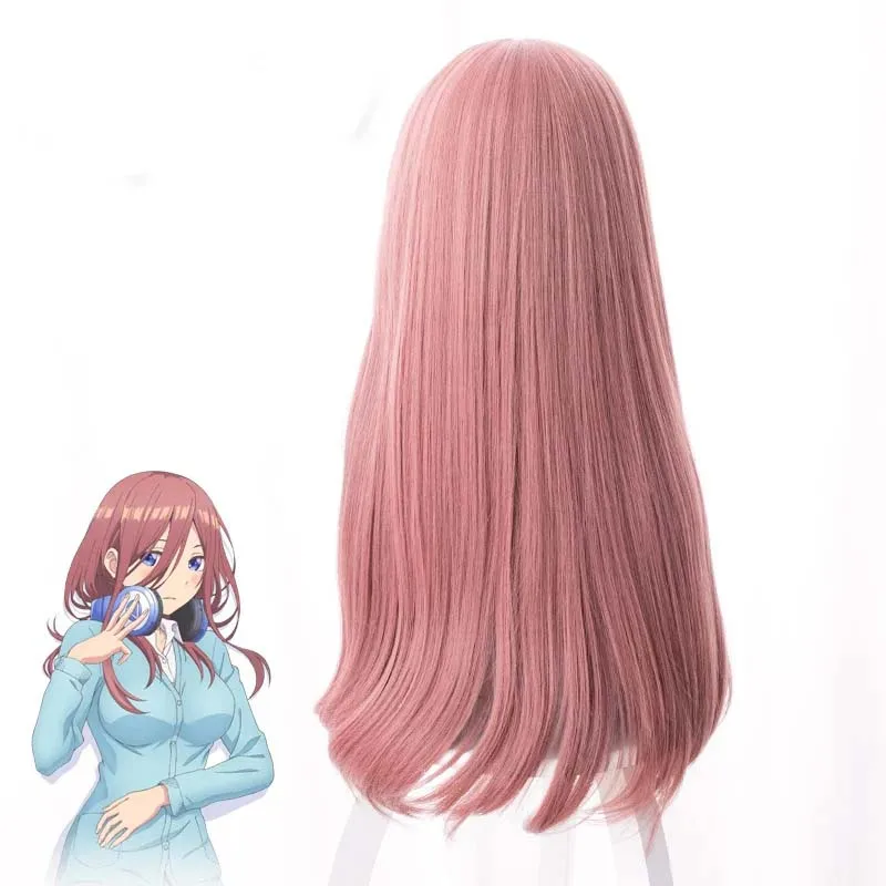 Peluca de cosplay de alta cali - Quintuplets Anime Cosplay reseña y precio