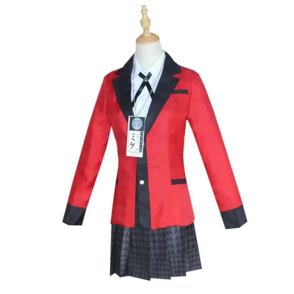 Disfraz de Anime Kakegurui Jab - Anime Cosplay Outfit Girl reseña y precio