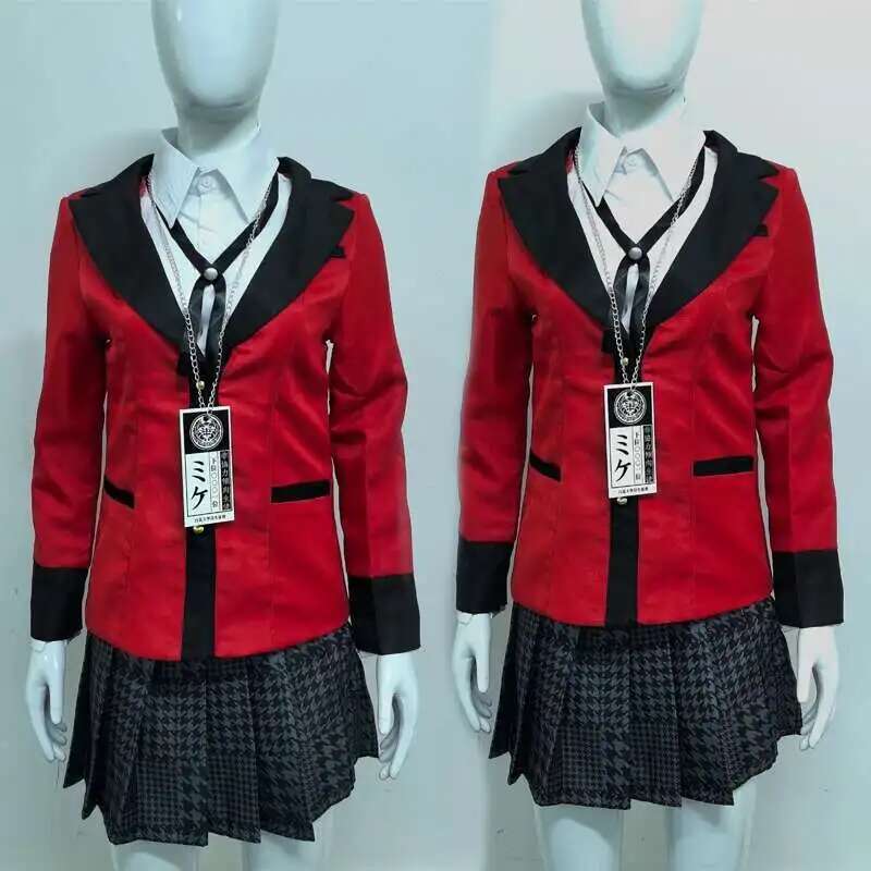 Disfraz de Anime Kakegurui Jab - Anime Cosplay Outfit Girl reseña y precio