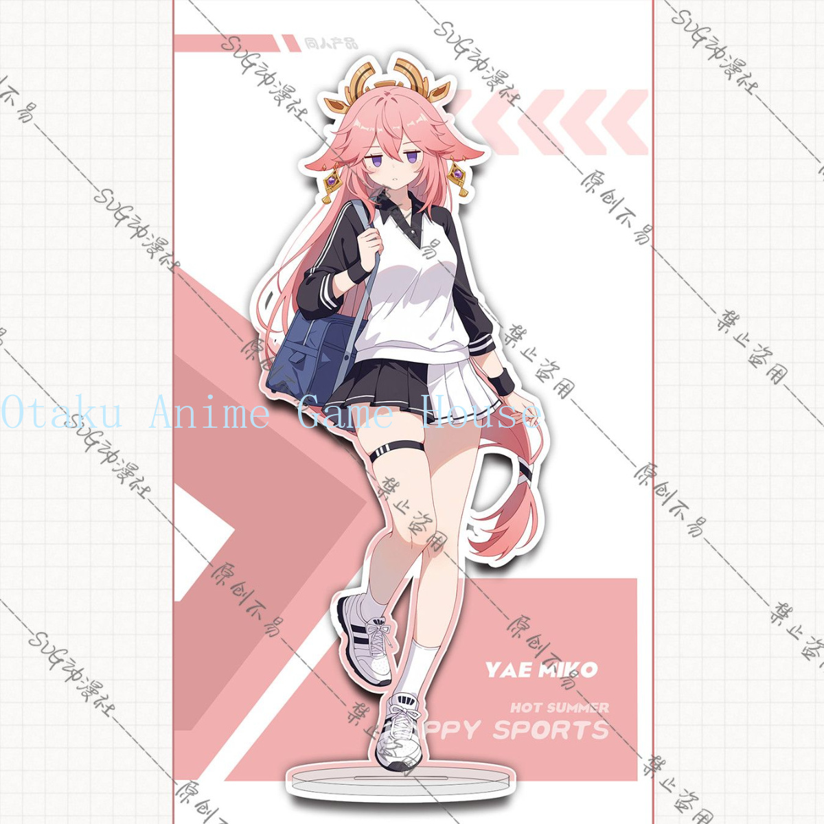 Figura Acrílica de Genshin Imp - Cosplay Anime Yae Miko reseña y precio