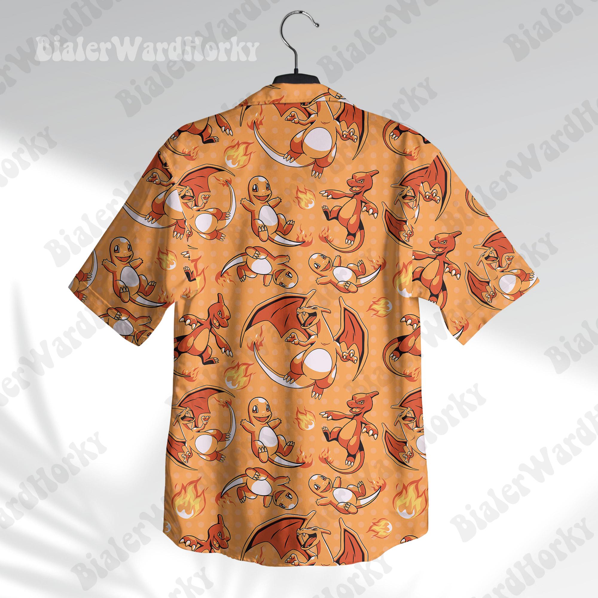 Camiseta hawaiana de Pokémon C - Anime Cosplay Pokemon reseña y precio