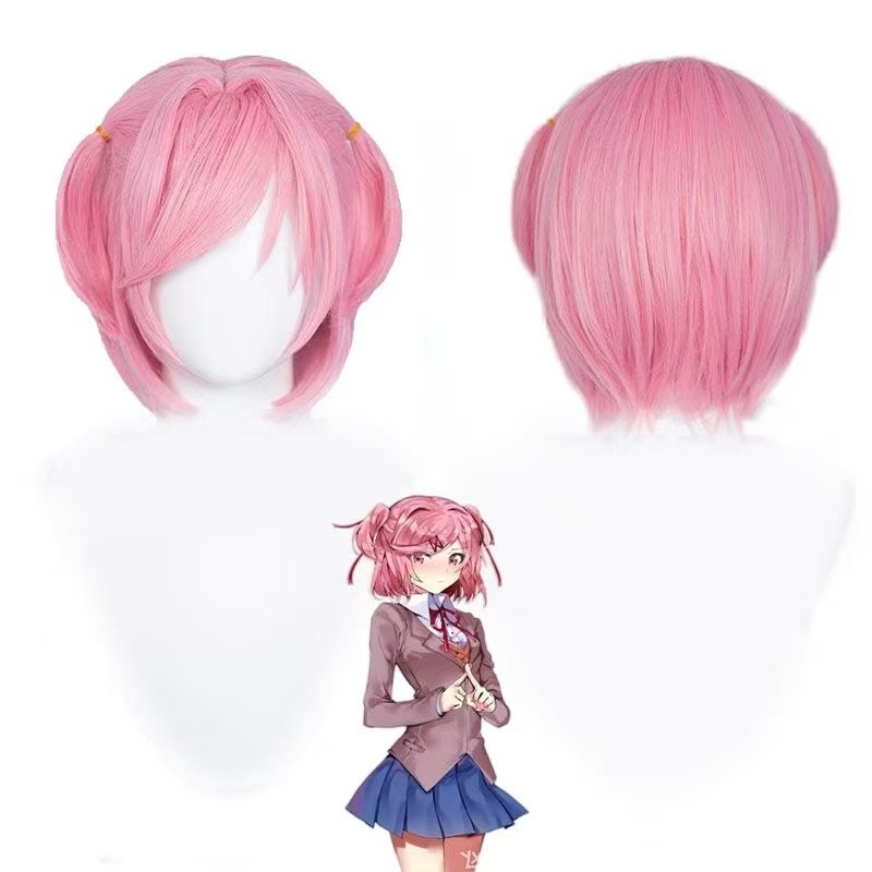 Peluca de Cosplay de Natsuki d - Anime Cosplay List reseña y precio