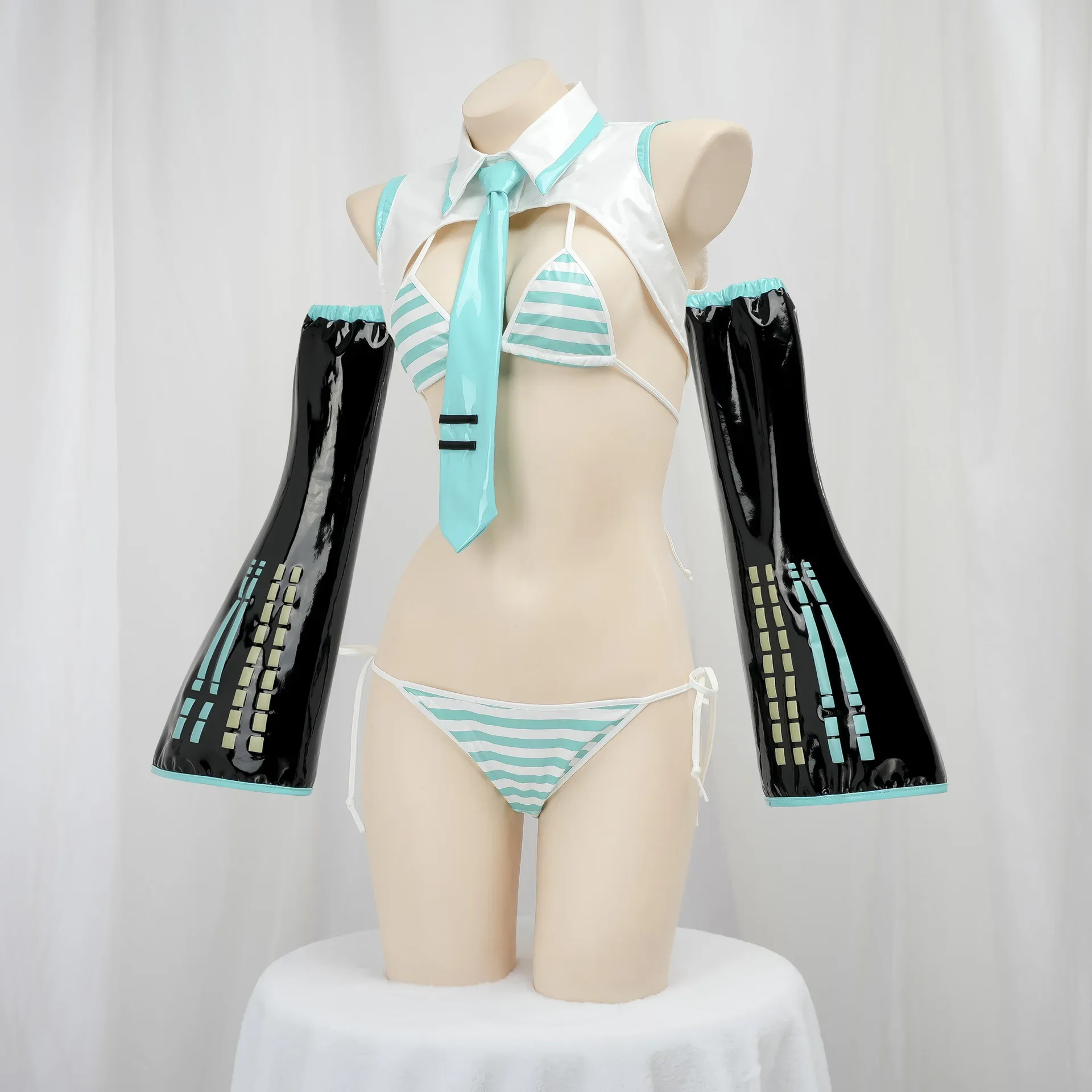 Disfraz de Cosplay de Miku, Tr - Anime Cosplay Miku reseña y precio