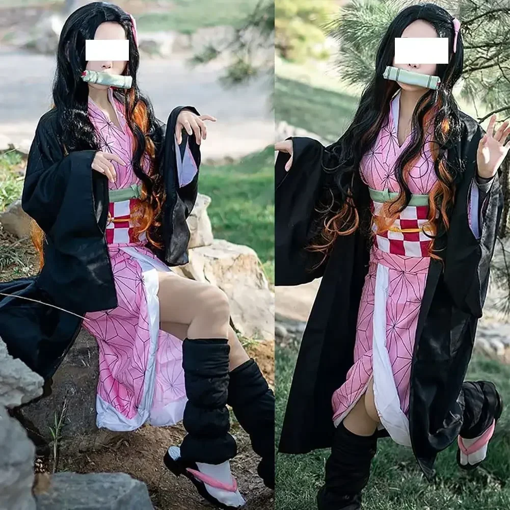 Nuevo Disfraz de Cosplay de An - Anime Cosplay Nezuko reseña y precio