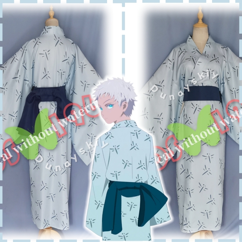 Kimono Tradicional Japonés Hec - Cosplay Anime Jjk reseña y precio
