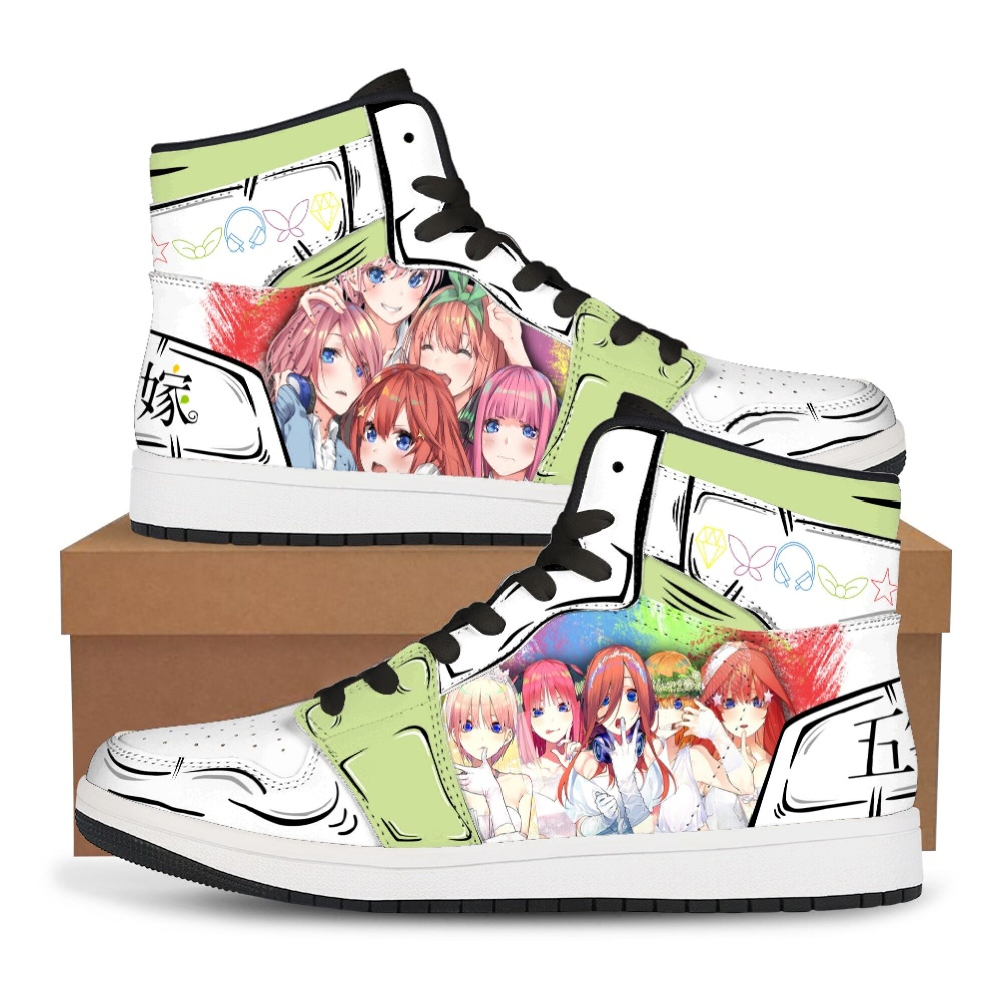 Zapatillas altas unisex de cos - Quintuplets Anime Cosplay reseña y precio