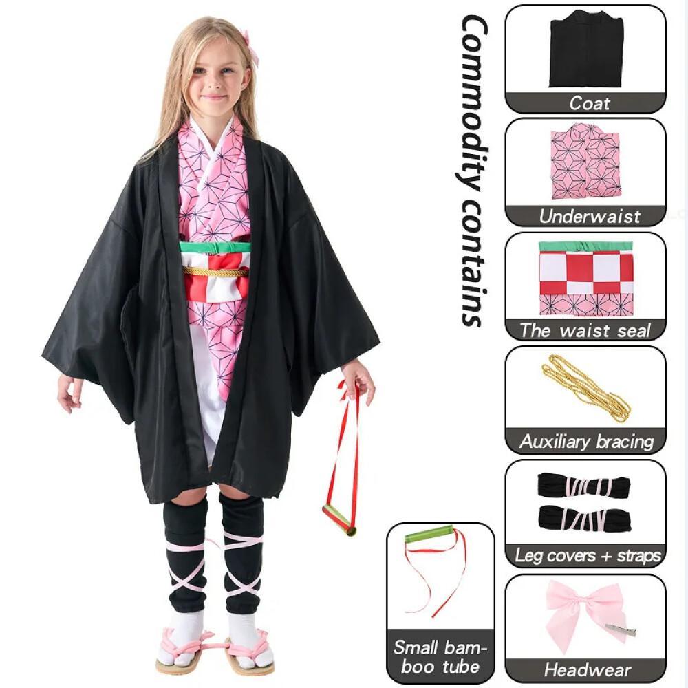 Disfraz de Anime Demon Slayer  - Anime Cosplay Nezuko reseña y precio